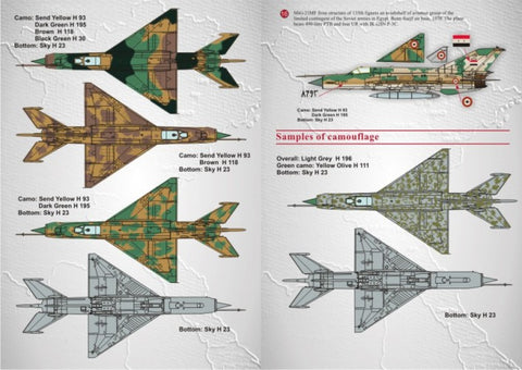 Print Scale 72-009 1/72 MiG-21 “Fishbed” International Operators Decals Scale 1/72