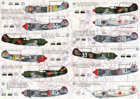Print Scale 72-011 1/72 La-5 1,5