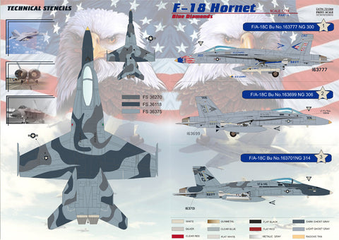 Print Scale 72-044 1/72 F-18 Hornet Part 1