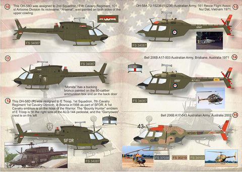 Print Scale 72-070 1/72 OH-58 Kiowa 72-070 Scale 1/72