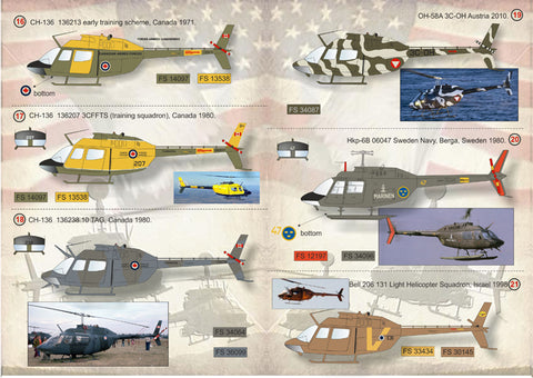 Print Scale 72-070 1/72 OH-58 Kiowa 72-070 Scale 1/72