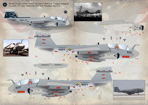 Print Scale 72-073 1/72 EA-6B Prowler 72-073 Scale 1/72