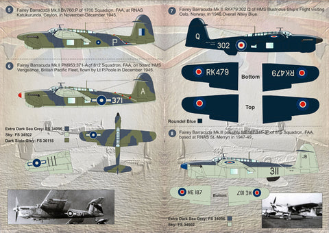 Print Scale 72-091 1/72 Fairey Barracuda