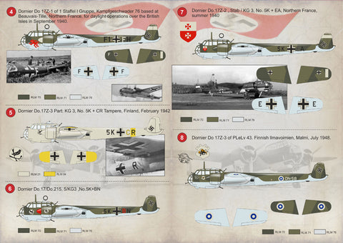 Print Scale 72-098 1/72 Dornier Do 17