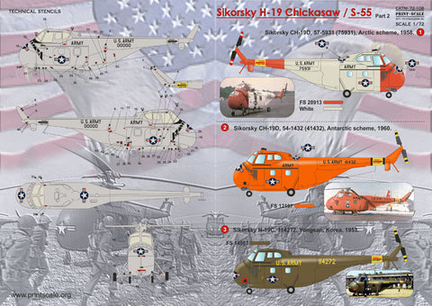 Print Scale 72-108 1/72 Sikorsky H-19 Part 2