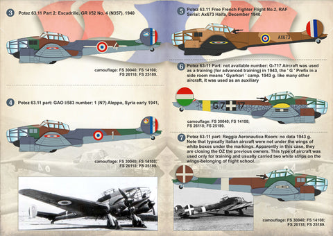 Print Scale 72-138 1/72 Potez 63