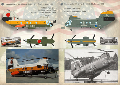 Print Scale 72-149 1/72 Boeing-Vertol 107 part 1