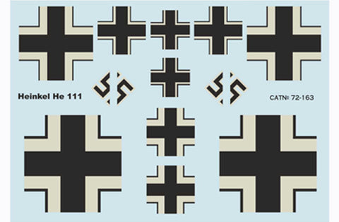 Print Scale 72-163 1/72 Heinkel He 111