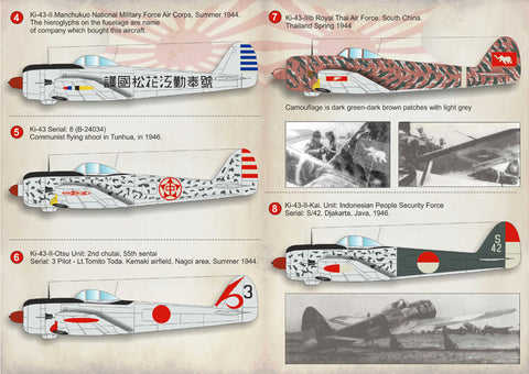 Print Scale 72-171 1/72 Nakajima Ki-43 Hayabusa