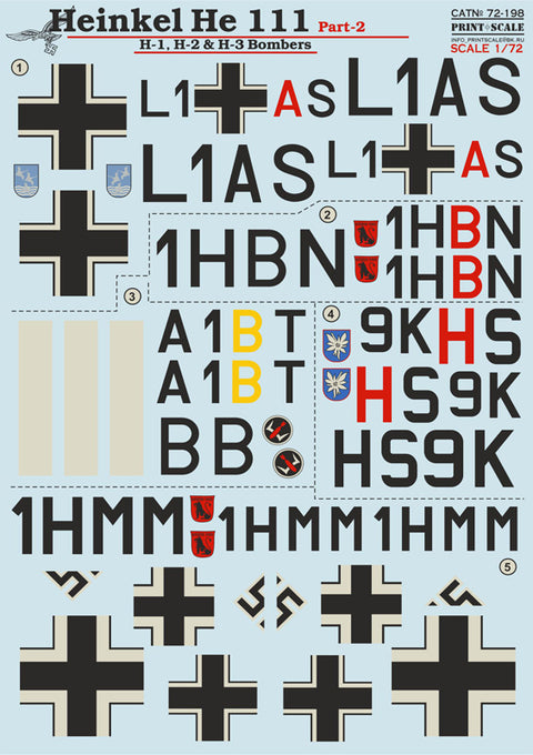 Print Scale 72-198 1/72 Heinkel He-111 Part 2