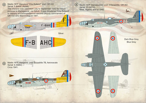 Print Scale 72-205 1/72 Martin Maryland
