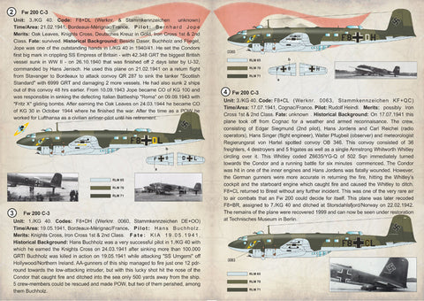 Print Scale 72-240 1/72 Focke-Wulf FW 200 CONDOR Part 3 - C3 Bombers