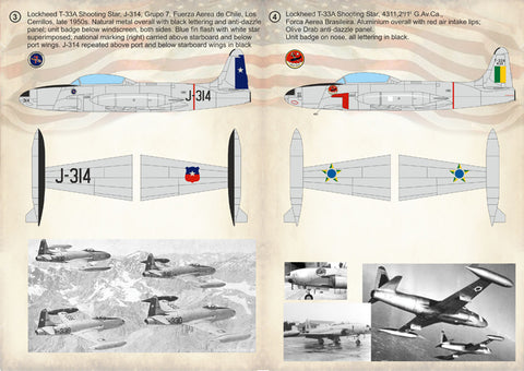 Print Scale 72-269 1/72 Lockheed T-33A Shooting Star Part 2