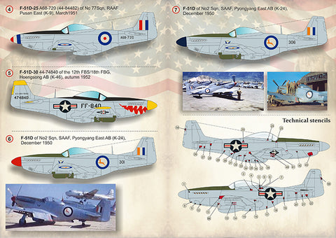 Print Scale 72-300 1/72 F-51 Mustang Part-2 72-300 Scale 1/72