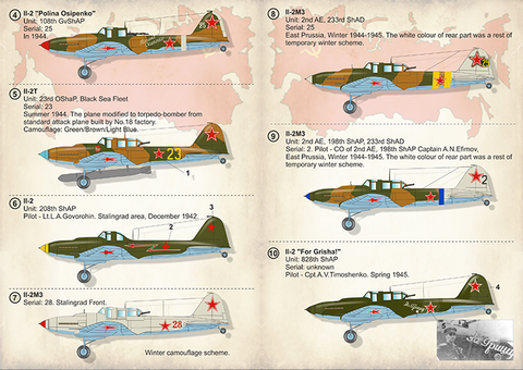 Print Scale 72-306 1/72 Ilyushin Il-2