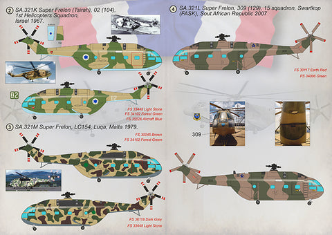 Print Scale 72-312 1/72 Aerospatiale SA.321 Super Frelon Part 1