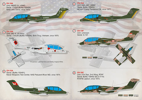 Print Scale 72-317 1/72 OV-10 Bronco