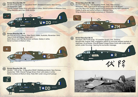 Print Scale 72-328 1/72 Bristol Beaufort Part 2