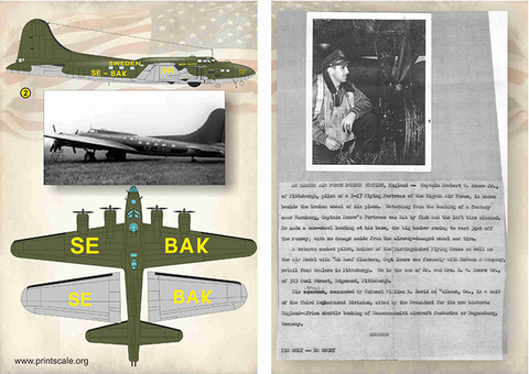 Print Scale 72-339 1/72 B-17 "Veni. Vidi. Vici"