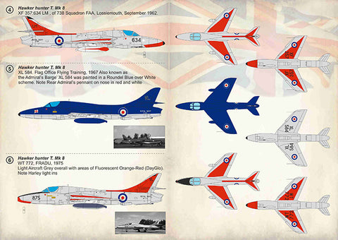 Print Scale 72-348 1/72 Roya Navy Hawker Hunter