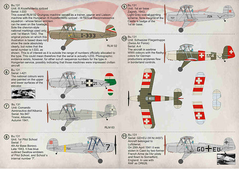 Print Scale 72-350 1/72 Bucker Bu.131