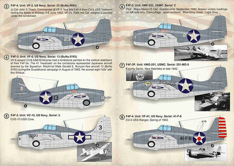 Print Scale 72-384 1/72 Grumman F4F Wildcat