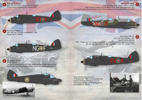 Print Scale 72-391 1/72 Bristol Beaufighter Part 2