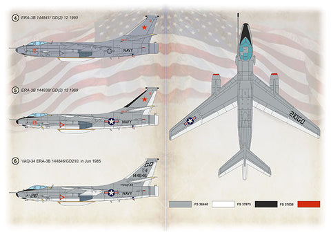 Print Scale 72-438 1/72 ERA-3B Skywarrior Electroniс Aggressors Part 1