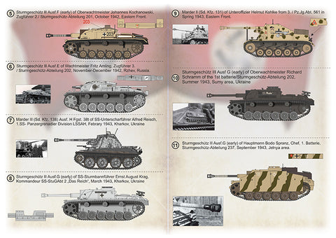 Print Scale 72-451 1/72 Sturmartillerie and Panzerjager Aces
