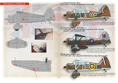 Print Scale 72-480 1/72 Westland Lysander Part 2 72-480 Scale 1/72