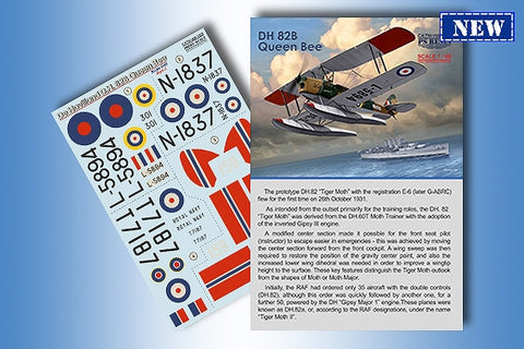 Print Scale PSR48001 1/48 Queen Bee DH.82B PSR48001 Scale 1/48