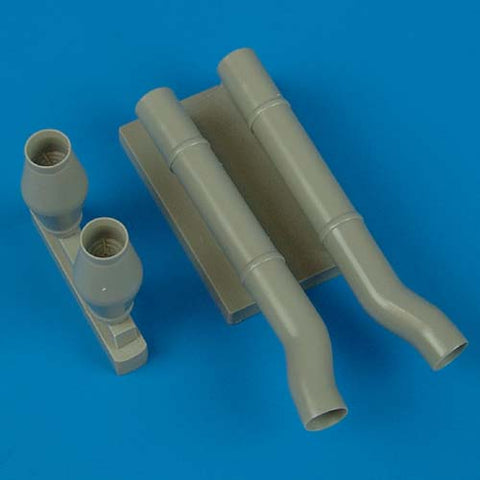 Quick Boost 32 074 1/32 Junkers Ju 87D-5N night exhaust type A(For HASEGAWA)