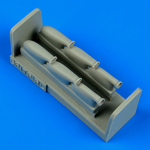 Quick Boost 32 168 1/32 Spitfire Mk.II exhaust(For REVELL)