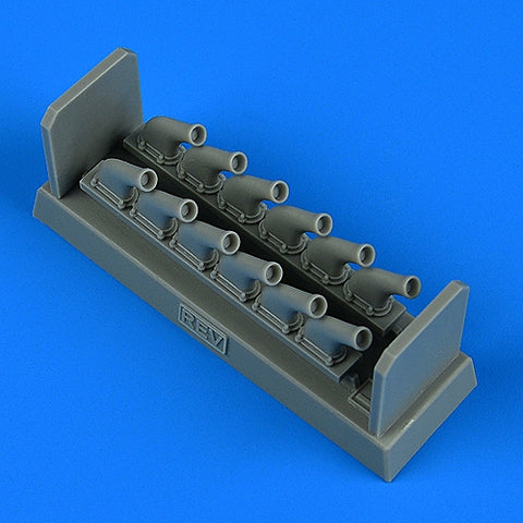 Quick Boost 32 244 1/32 P-51D Mustang exhaust(For REVELL)