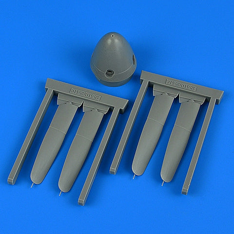 Quick Boost 32 249 1/32 P-51D/F-51D Mustang Hamilton standart propeller(For REVELL)