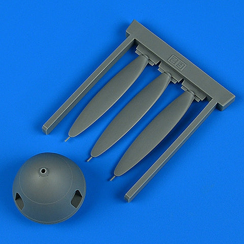 Quick Boost 32 252 1/32 Bf 109F-2 propeller(For HASEGAWA/REVELL)