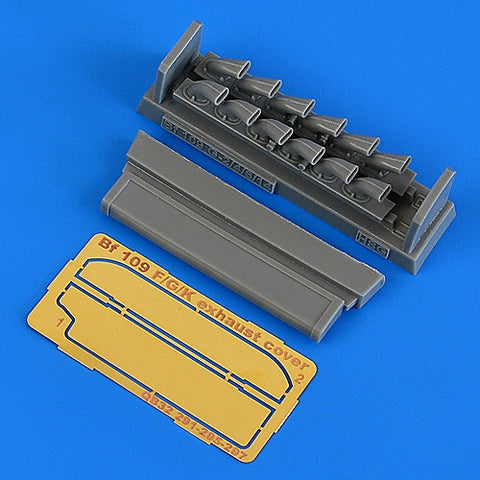 Quick Boost 32 291 1/32 Bf 109G-2/4/6/14 exhaust(For HASEGAWA)