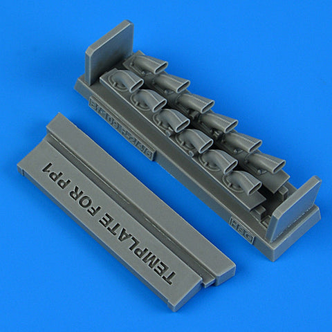 Quick Boost 32 297 1/32 Bf 109F-2/4/6 exhaust(For HASEGAWA)