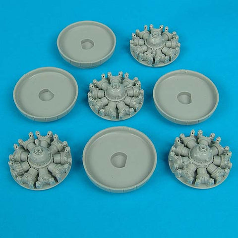 Quick Boost 48 039 1/48 B-17G engines (For REVELL / MONOGRAM)