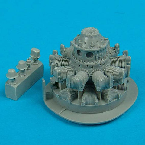 Quick Boost 48 045 1/48 F4U-4B Corsair engine(For ACADEMY)
