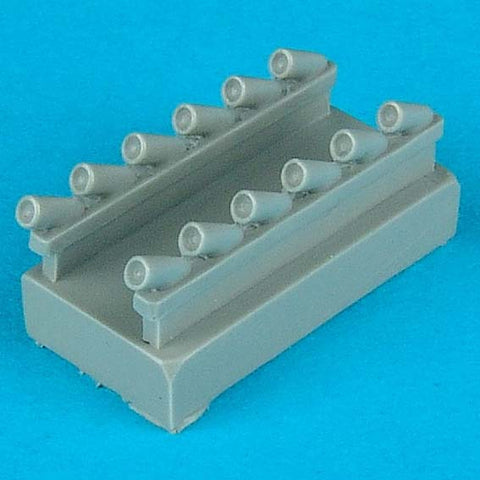 Quick Boost 48 063 1/48 Spitfire F Mk. 22/24 exhaust(For AIRFIX / EDUARD)