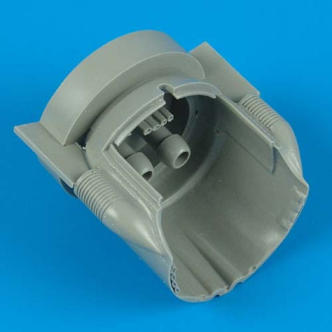 Quick Boost 48 124 1/48 Fw 190A-5/A-6 trop cowling with exhaust(For EDUARD)