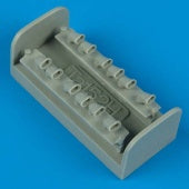 Quick Boost 48 132 1/48 Ta 152H exhaust(For DRAGON / ITALERI)