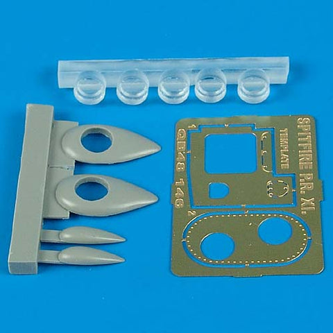Quick Boost 48 146 1/48 Spitfire PR XI cameras(For HASEGAWA)