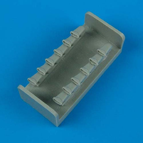 Quick Boost 48 191 1/48 Spitfire Mk. IX exhaust - fishtail(For HASEGAWA)