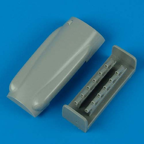 Quick Boost 48 236 1/48 Spitfire Mk. 22/24 cowling and exhaust(For AIRFIX)