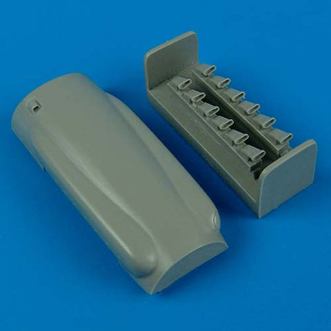 Quick Boost 48 243 1/48 Seafire FR.46/47 cowling and exhaust(For AIRFIX)