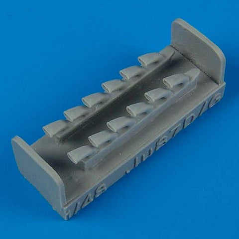 Quick Boost 48 245 1/48 Junkers Ju 87D/G Stuka exhaust(For HASAGAWA)