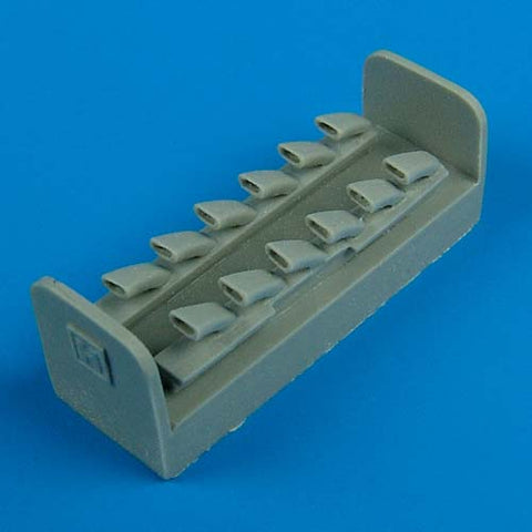 Quick Boost 48 254 1/48 Bf 109K exhaust(For HASEGAWA)
