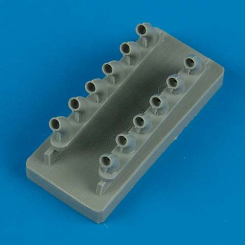 Quick Boost 48 317 1/48 P-40B Warhawk exhaust(For TRUMPETER)